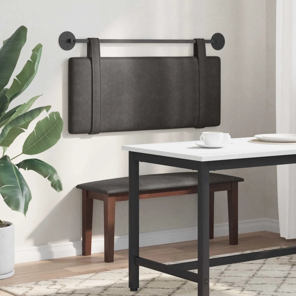 Testiera sospesa Nero PU Antico