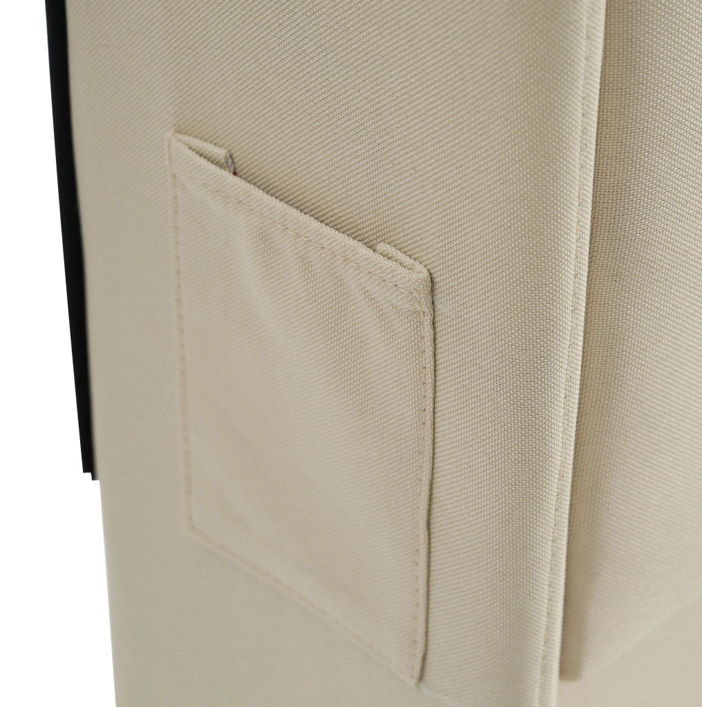 Letto imbottito 140x190 cm con LED, testiera contenitiva e porte USB/Type-C