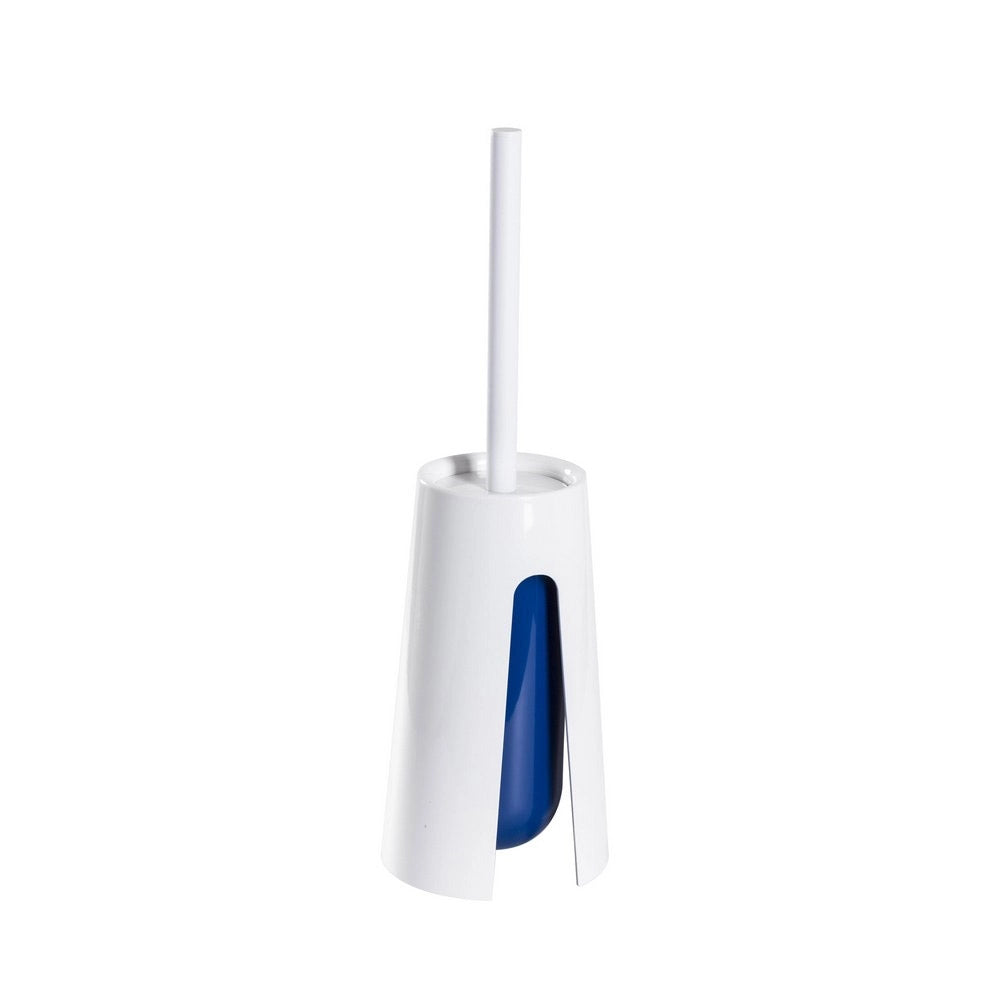 Portascopino WC Bagno Water Spazzolino Gabinetto Bianco Matrioska Metaform Tonalità: Blu
