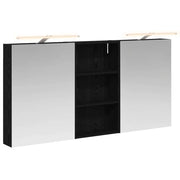 Set di Armadi da Bagno | Armadio da bagno con lo scaffale 3 pz 140 x 14,5 x 70 cm