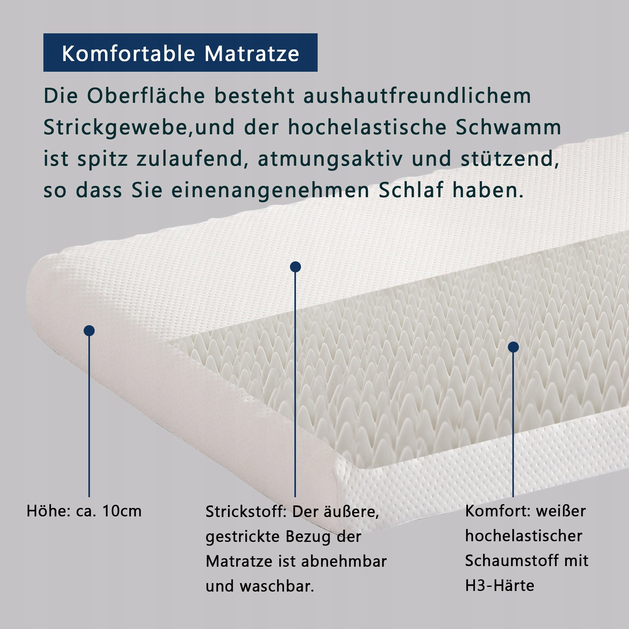 Letto a forma di orso imbottito - Xylo - 140x200 - Beige - Con materasso