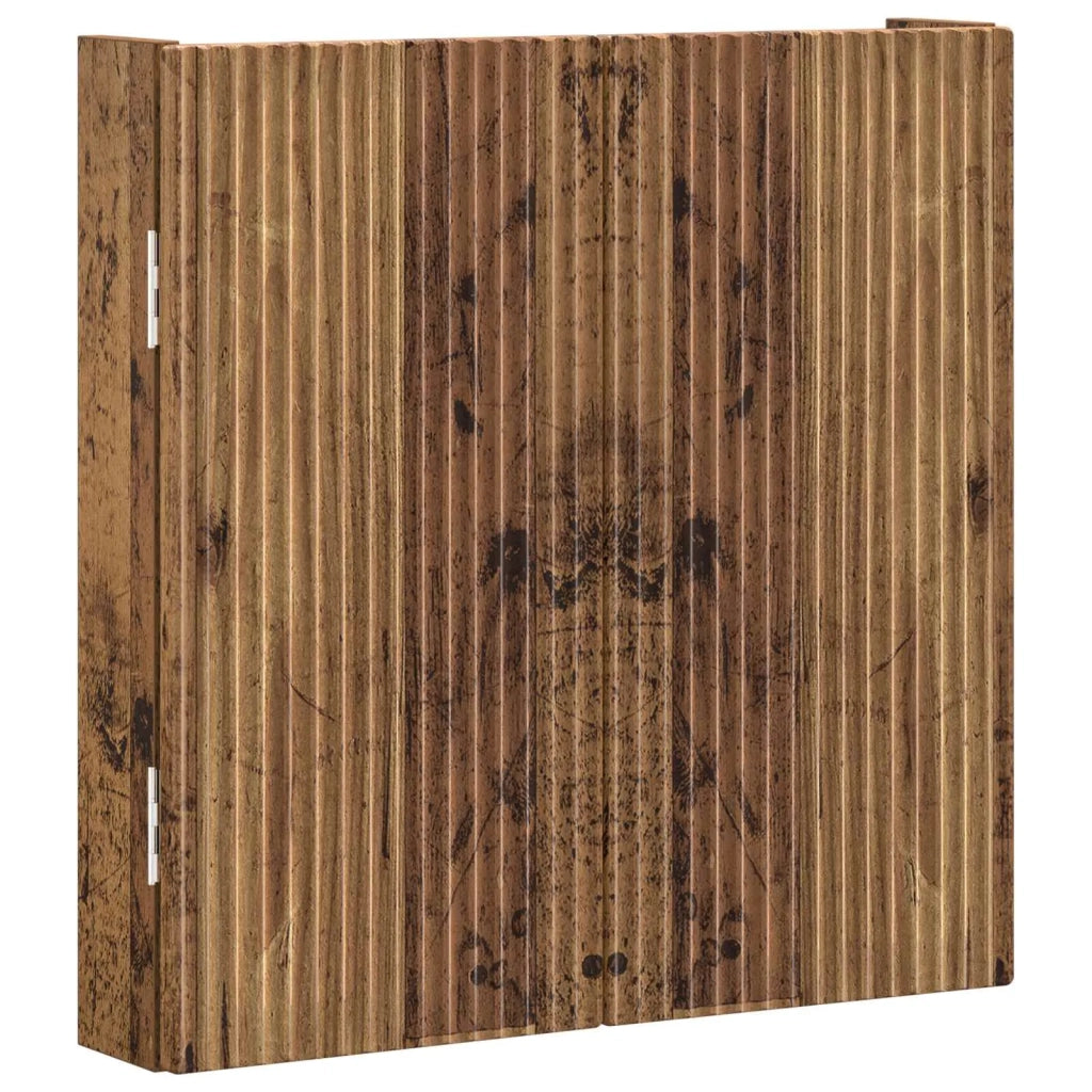 Armadio per Dartboard ARNHEM Legno antico 52,5 x 10,5 x 53,5 cm 896673