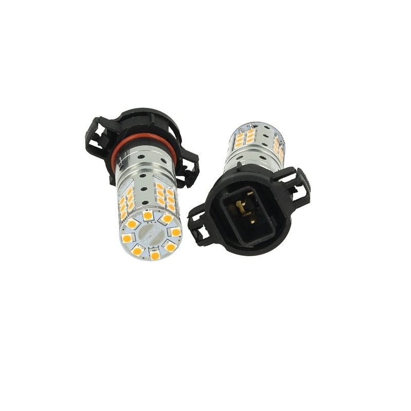 Lampada Led PSY24W Canbus Arancione 12V 25W Reale Per Audi A1 A3 A6 Q5 VW Golf VI Passat Touareg Opel Astra Land Rover Discovery IV Evoque Citroen C5