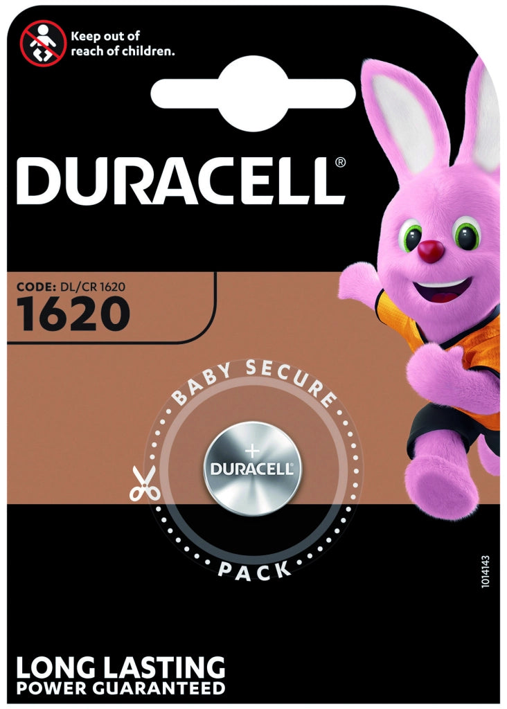 Duracell PILA AL LITIO SPECIALISTICA BOTTONE 1620 1 PZ. 10.00 pz