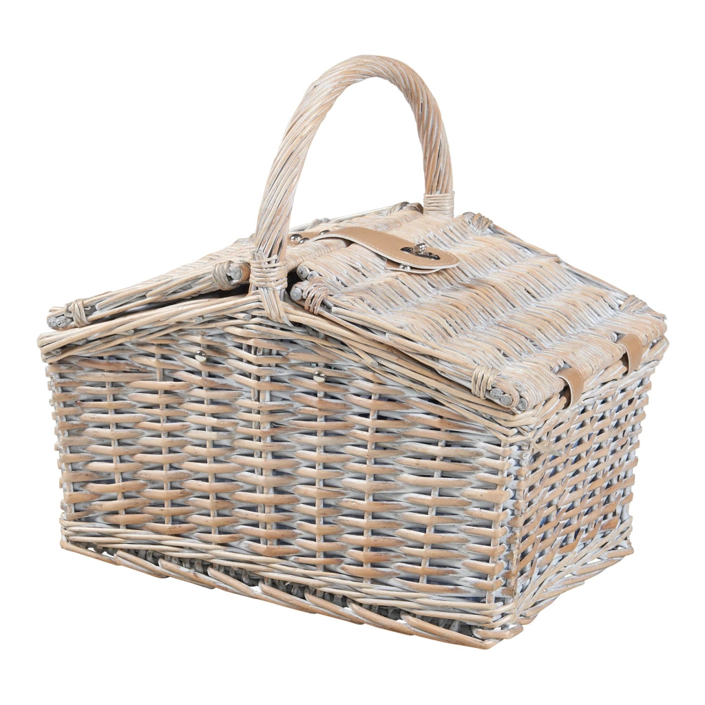 Cestino da picnic per 2 persone bianco naturale blu 03_0010205
