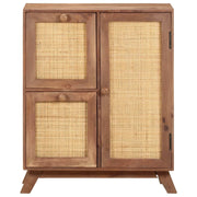 Credenza | Madia | Buffet da pranzo | Armadio da pranzo 60x35x75 cm in Legno Massello di Mango
