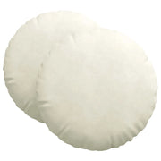 Cuscini per Seduta 2 pz | Cuscini per sedie Crema ? 80 x 29 cm Velluto