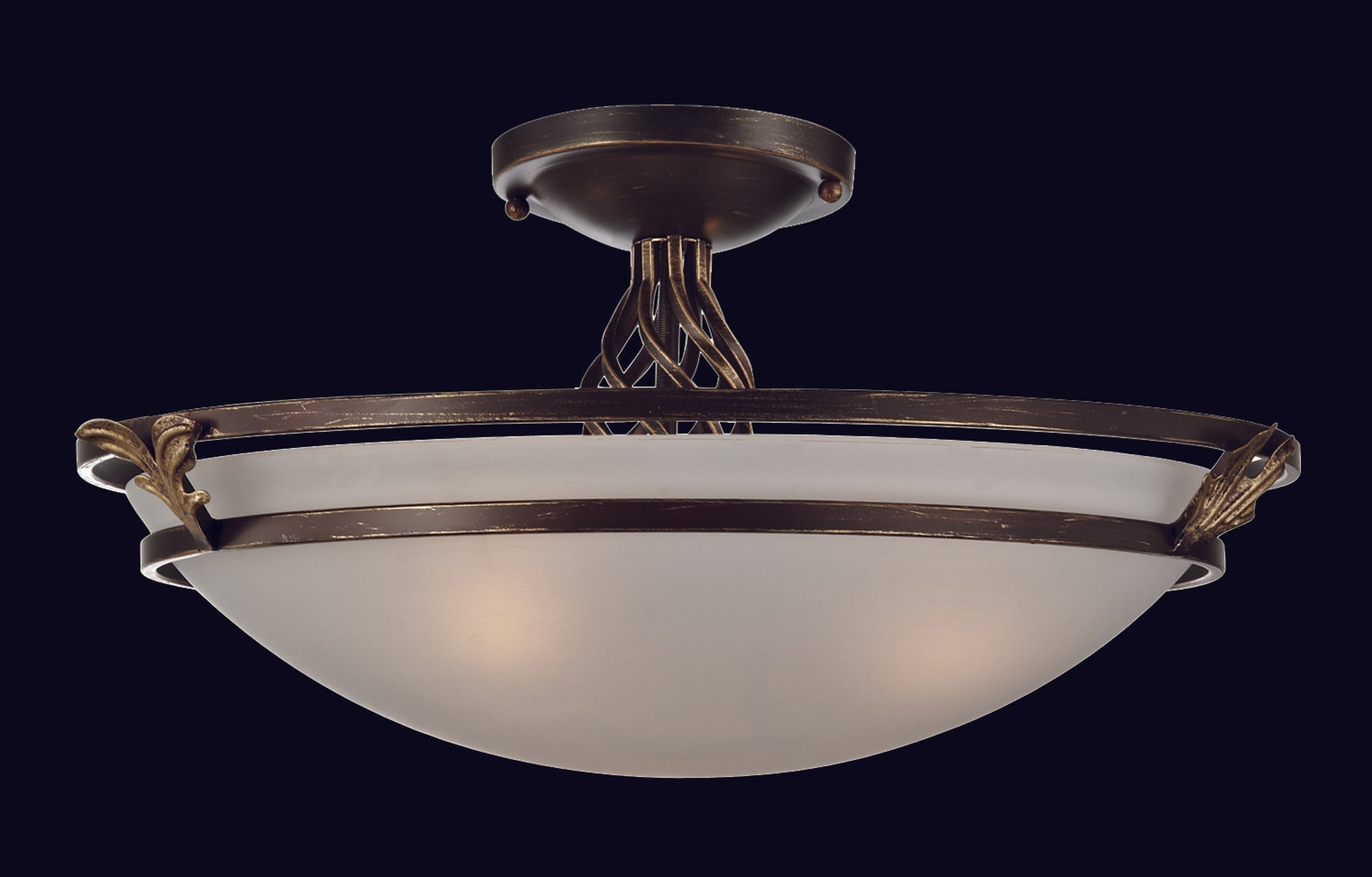 Plafoniera Ceiling & Wall in Metallo Combinare Bronzo Antique