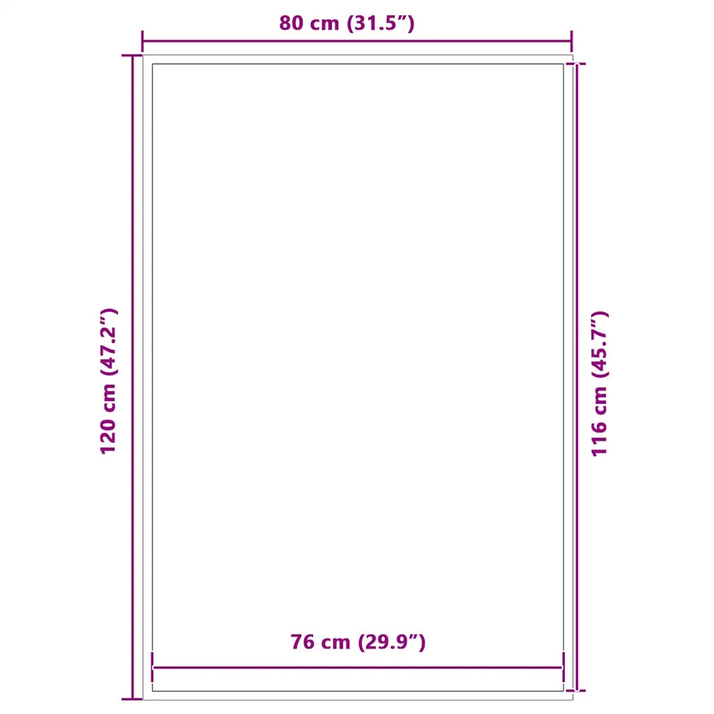 Zerbino Blu 80x120 cm 4105572