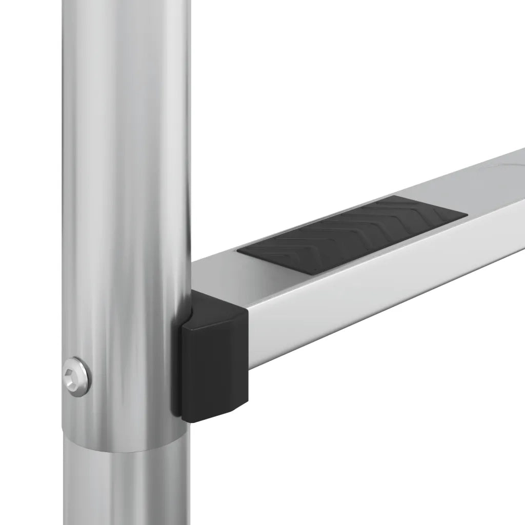 Scala per Piscina 54x38x158 cm Acciaio Inox 304 93452
