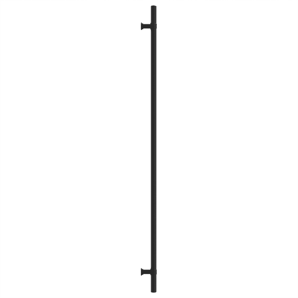 Maniglie per Mobili 10 pz Nere 480 mm in Acciaio Inox CFW9206376