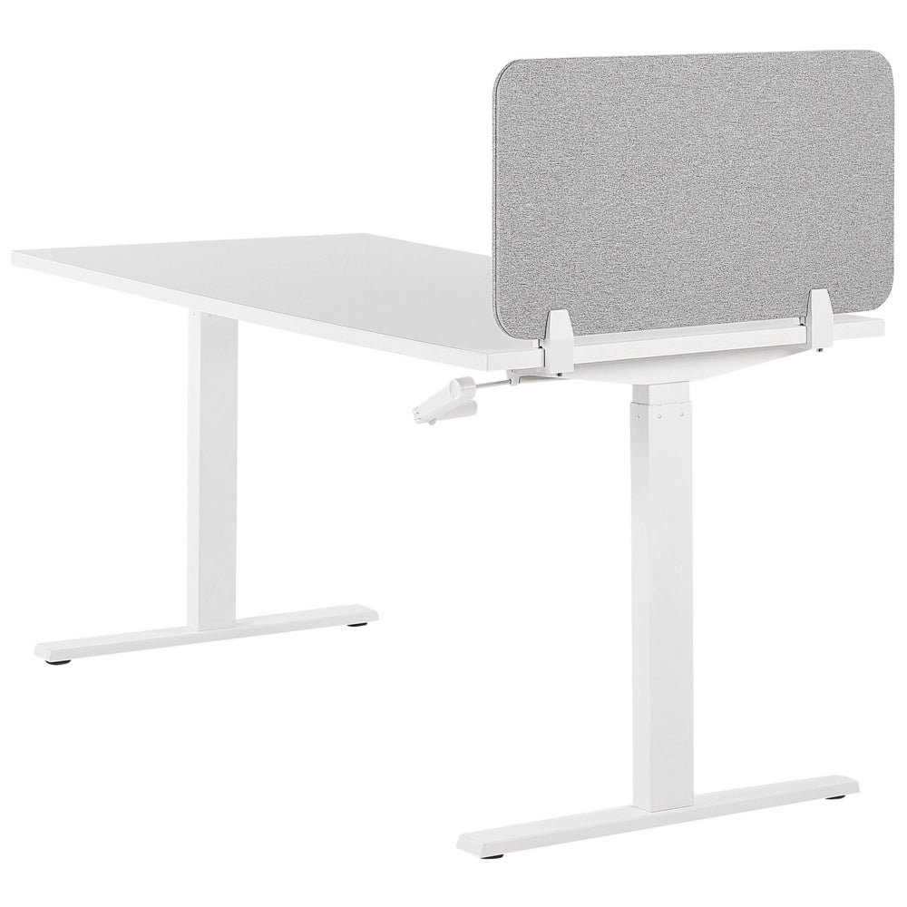 Pannello Divisorio Grigio Chiaro Fonoassorbente 72 x 40 cm in Plastica PET