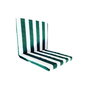CUSCINO GARDEN SCHIEN BASSO  85X45CM RIGA VERDE- MARKOTEX- 2,0 pz