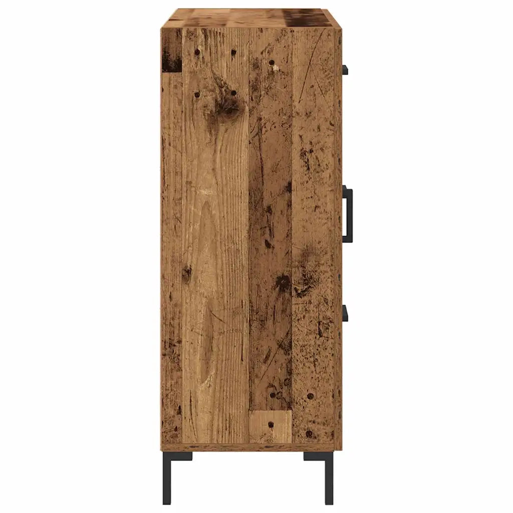 Credenza-Buffet-Armadio da cucina Legno vecchio 69.5 x 34 x 90 cm Legno multistrato