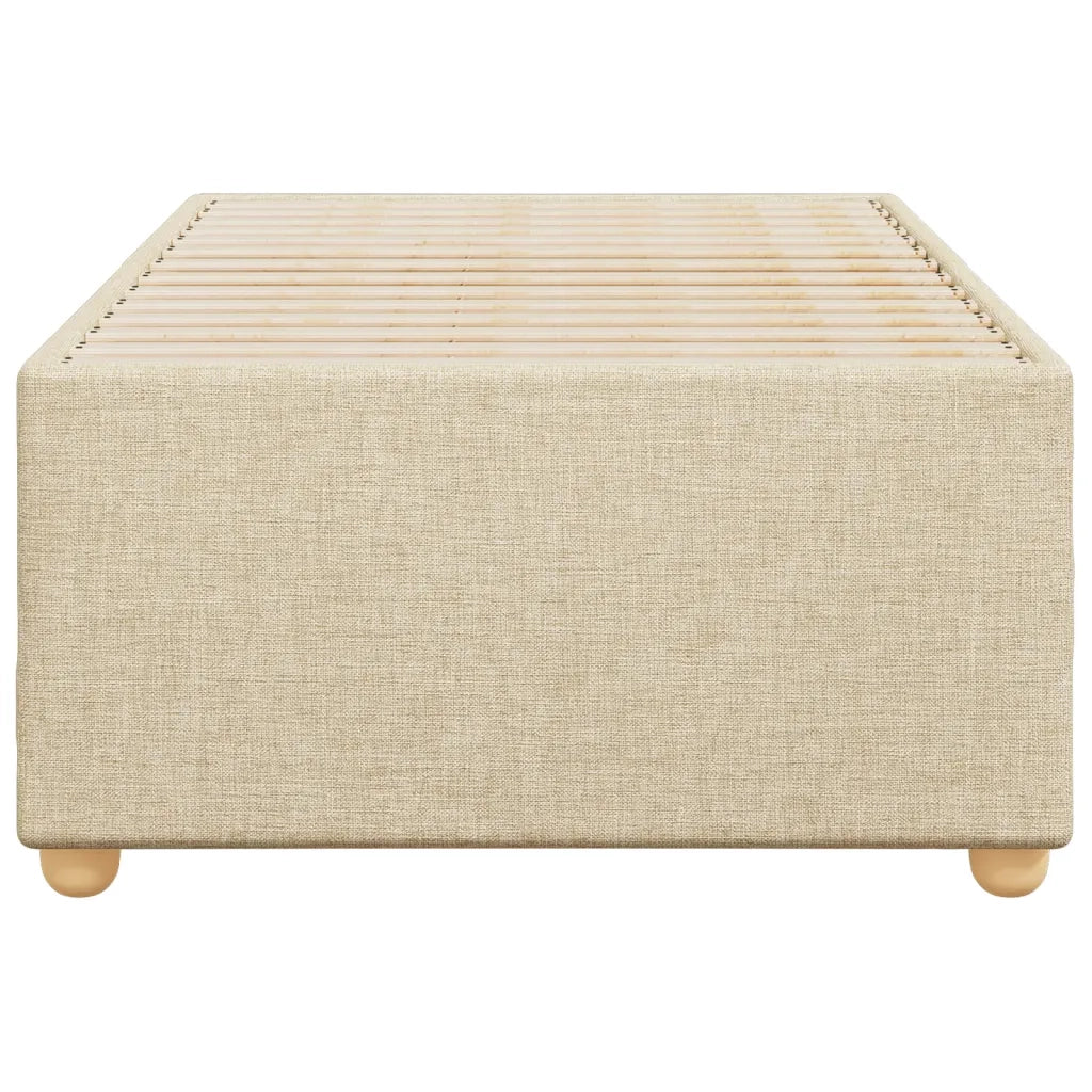Giroletto senza Materasso Crema 100x200 cm in Tessuto 3284713