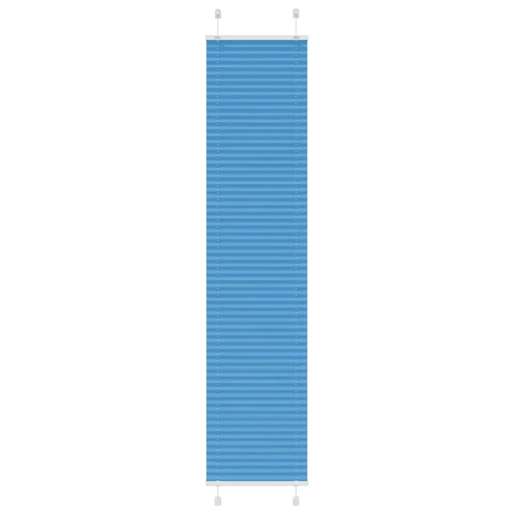 Tenda Plissettata Blu 40x200 cm Larghezza Tessuto 39,4 cm