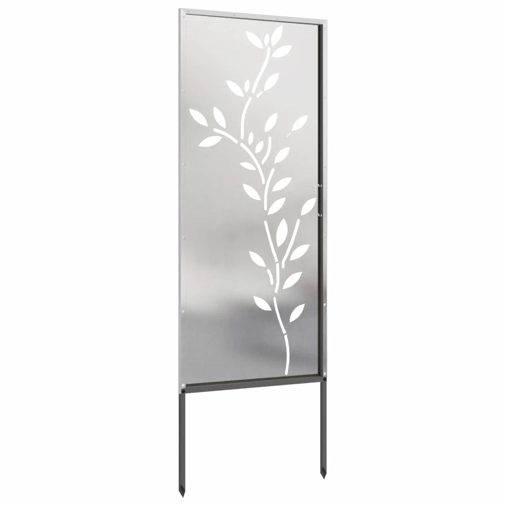 Schermo per privacy in giardino Floreale Argento 50 x 140 cm 876326