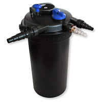 Set Filtro a pressione 30000l 18W Chiarificatore laghetto UVC NEO10000 Pompa 80W