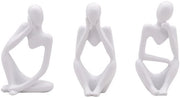 Decorazioni per la stanza da pranzo, Figurine decorative per la casa, Sculture di libellule, Decorazioni per la sala da pranzo, Decorazioni per l'ufficio (Bianco)