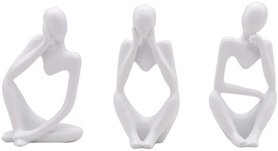 Decorazioni per la stanza da pranzo, Figurine decorative per la casa, Sculture di libellule, Decorazioni per la sala da pranzo, Decorazioni per l'ufficio (Bianco)