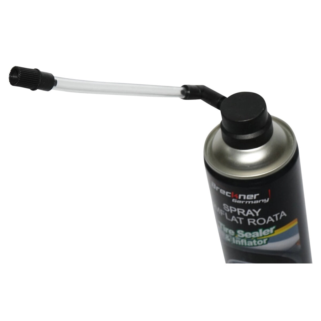 10 Gonfia e Ripara Le Gomme Forate di Auto e Moto, Spray gonfia gomme con Silicone per Riparazione forature