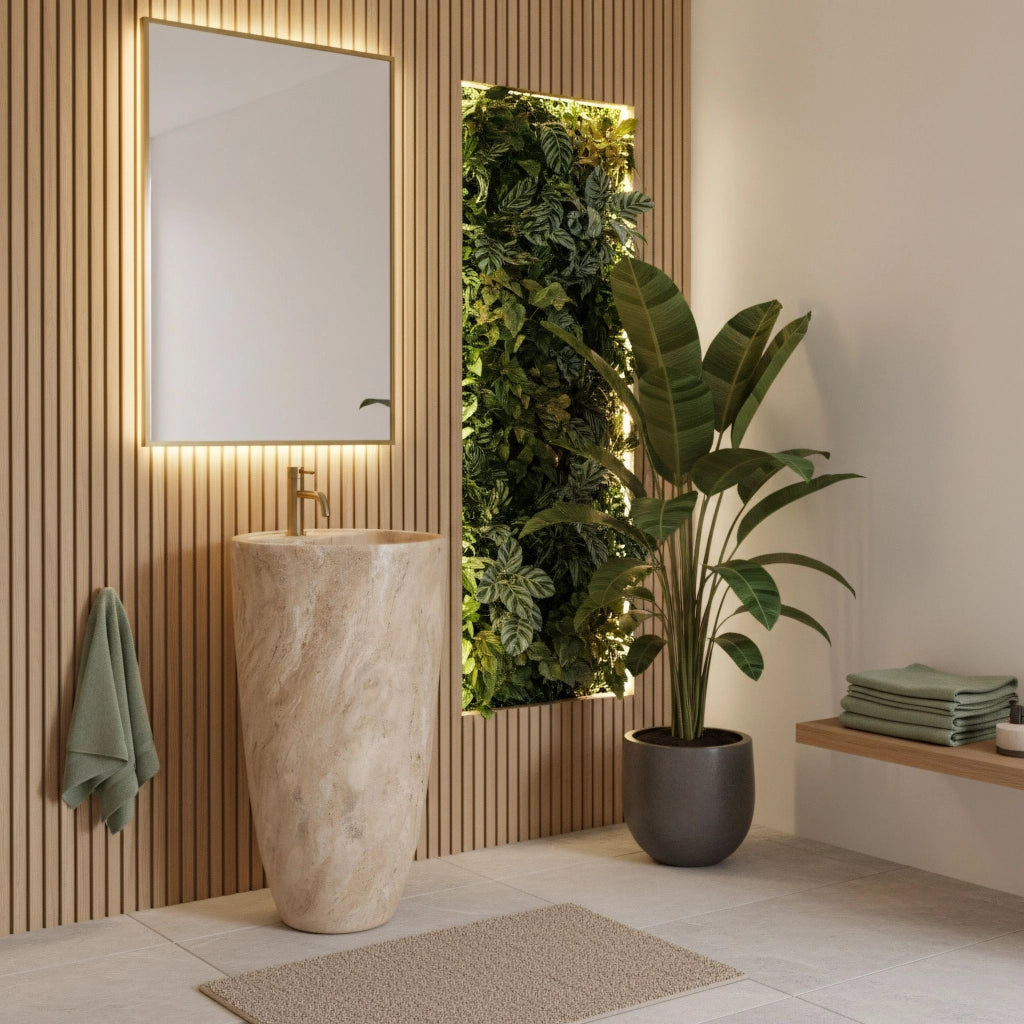 Lavabo Monolitico Anya Savana Matt