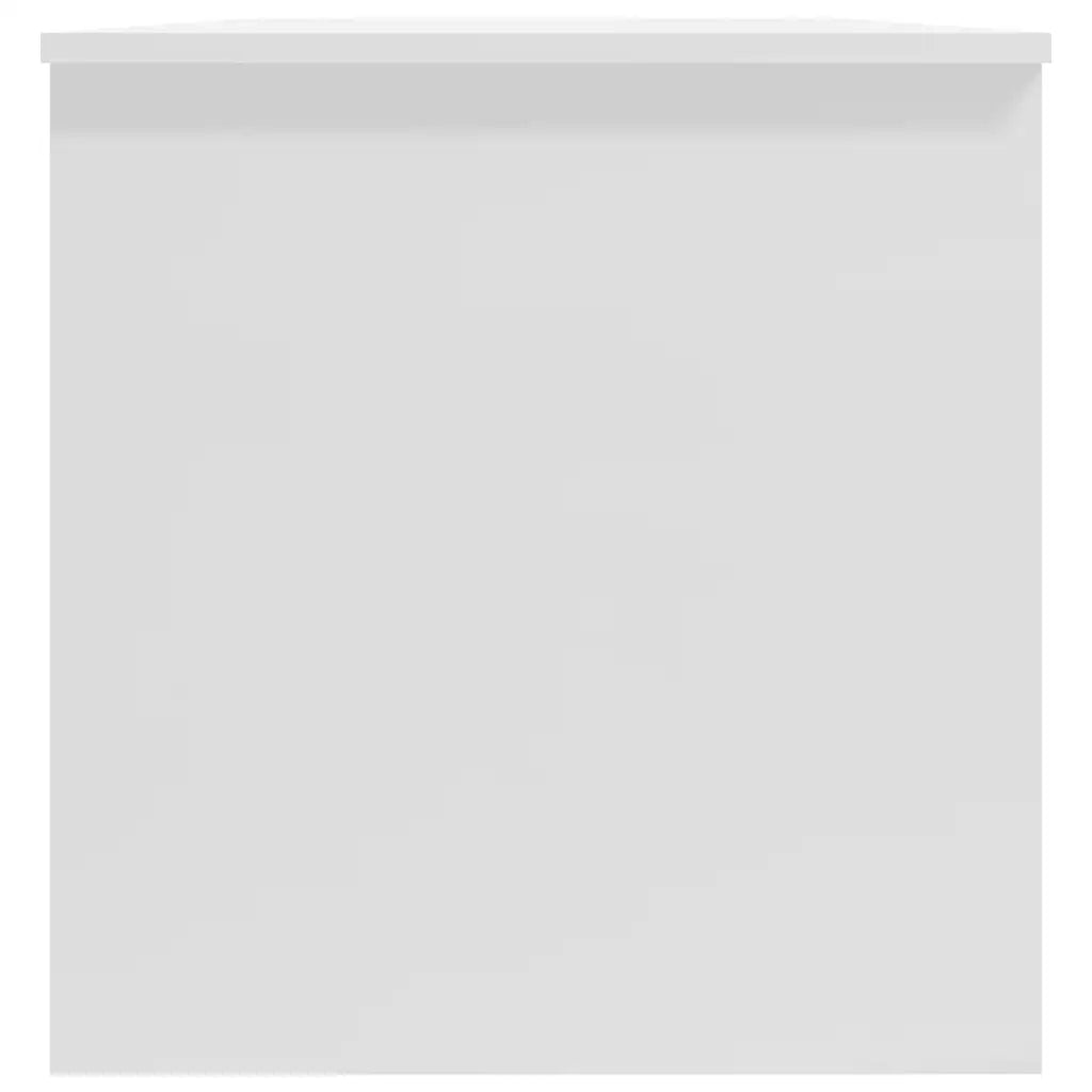Tavolino Salotto Bianco Lucido 102x50x52,5 cm Legno Multistrato cod mxl 8794
