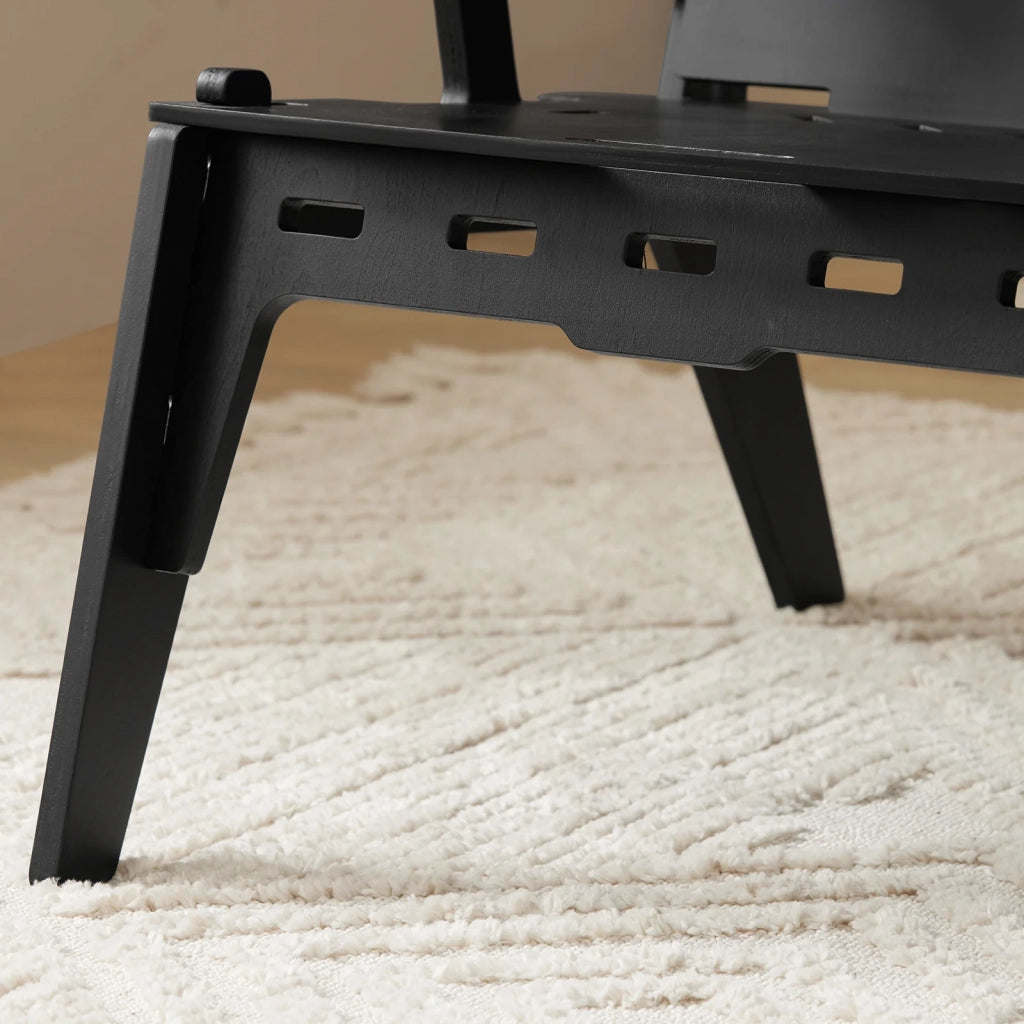 Sedia Da Cucina Con Schienale Sedia Da Bar Sgabello Nero 72x55x70.5cm HFST02-SCH