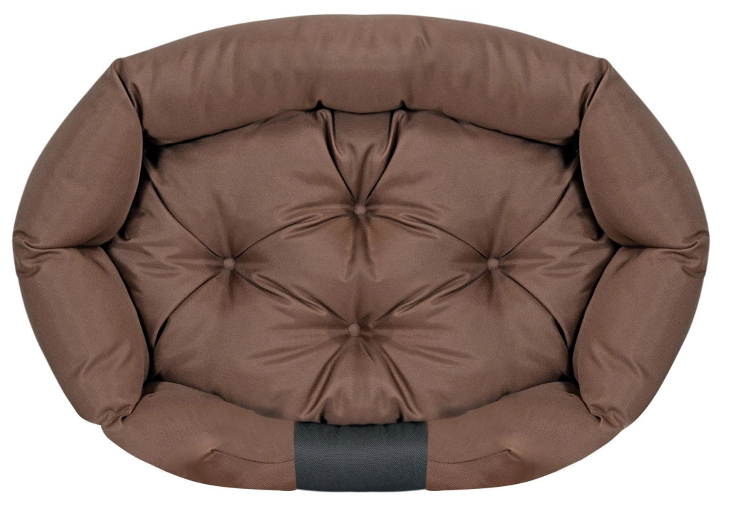 AIO FACTORY 115x95 cm Letto per cani personalizzabile impermeabile marrone