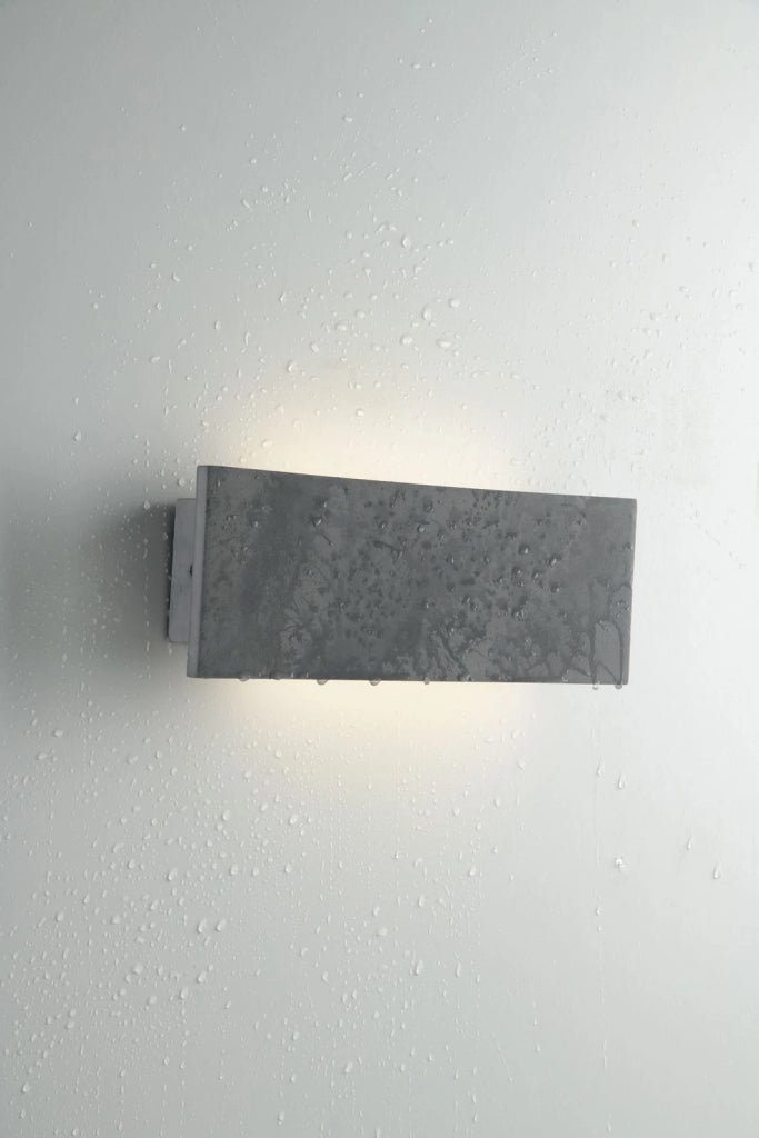APPLIQUE LED PARKER GRIGIA 8,6W 1080LM 4000k IP65 30X4,5X10,2CM