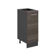Armadio cucina dispensa alto R-Line Grigio nobile/Antracite 30 cm senza piano di lavoro Vicco