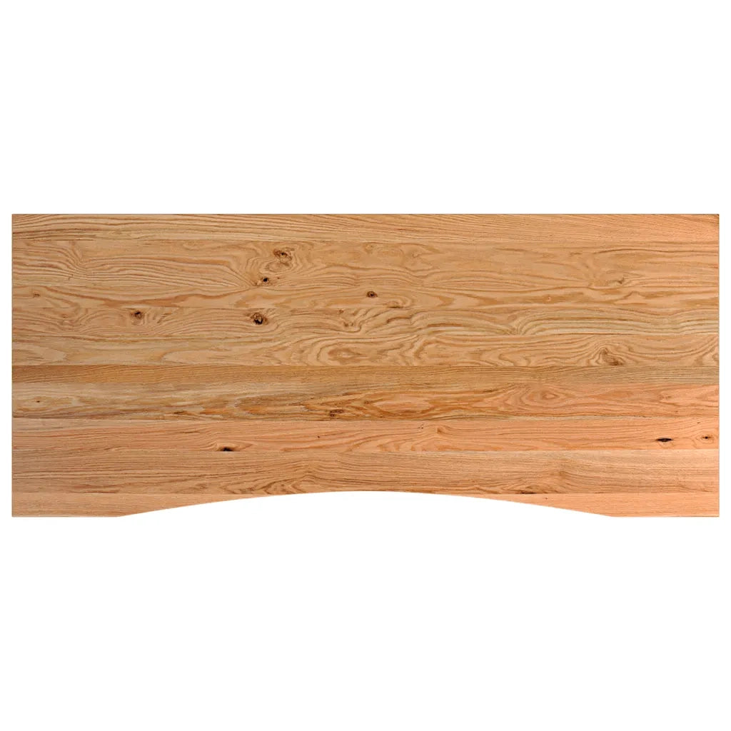 vidaXL Banco Lavoro Marrone Chiaro 140x60x81,5cm Legno Massello Rovere