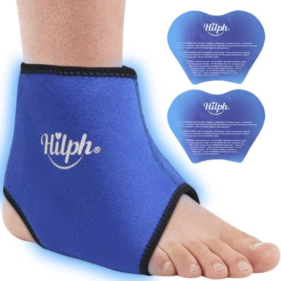 Impacco freddo per lesioni - Terapia riscaldante e rinfrescante riutilizzabile per gonfiore e contusione all'articolazione del tallone