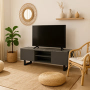 Mobile tv Thyme 2 ante con ripiani interni | Duzzle