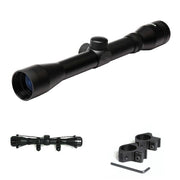 Trade Shop - Mirino Ottico Di Precisione Per Fucile Carabina Reticolo A Croce Softair 4x32 -