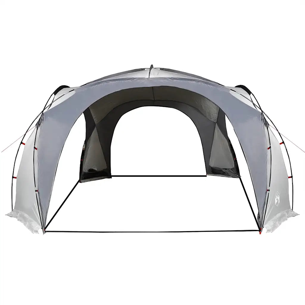 Tenda per Feste-Tenda da campeggio Bianca e Grigia Impermeabile
