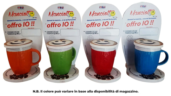 Manciotto Tazza in Porcellana per Mance Bar Ristoranti MBS