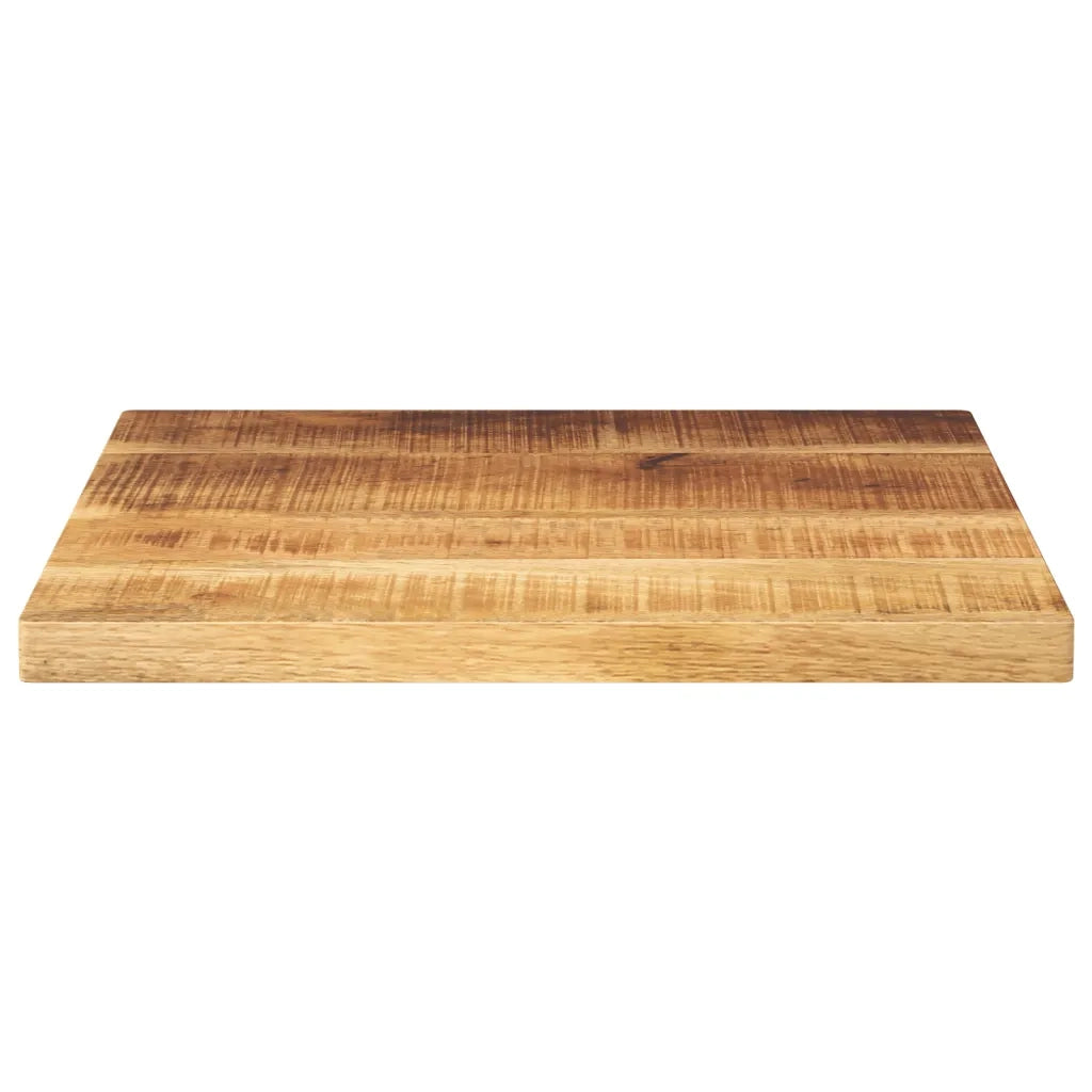 vidaXL Piano per Tavolo 60x60x1,5 cm Quadrato Legno di Mango Grezzo