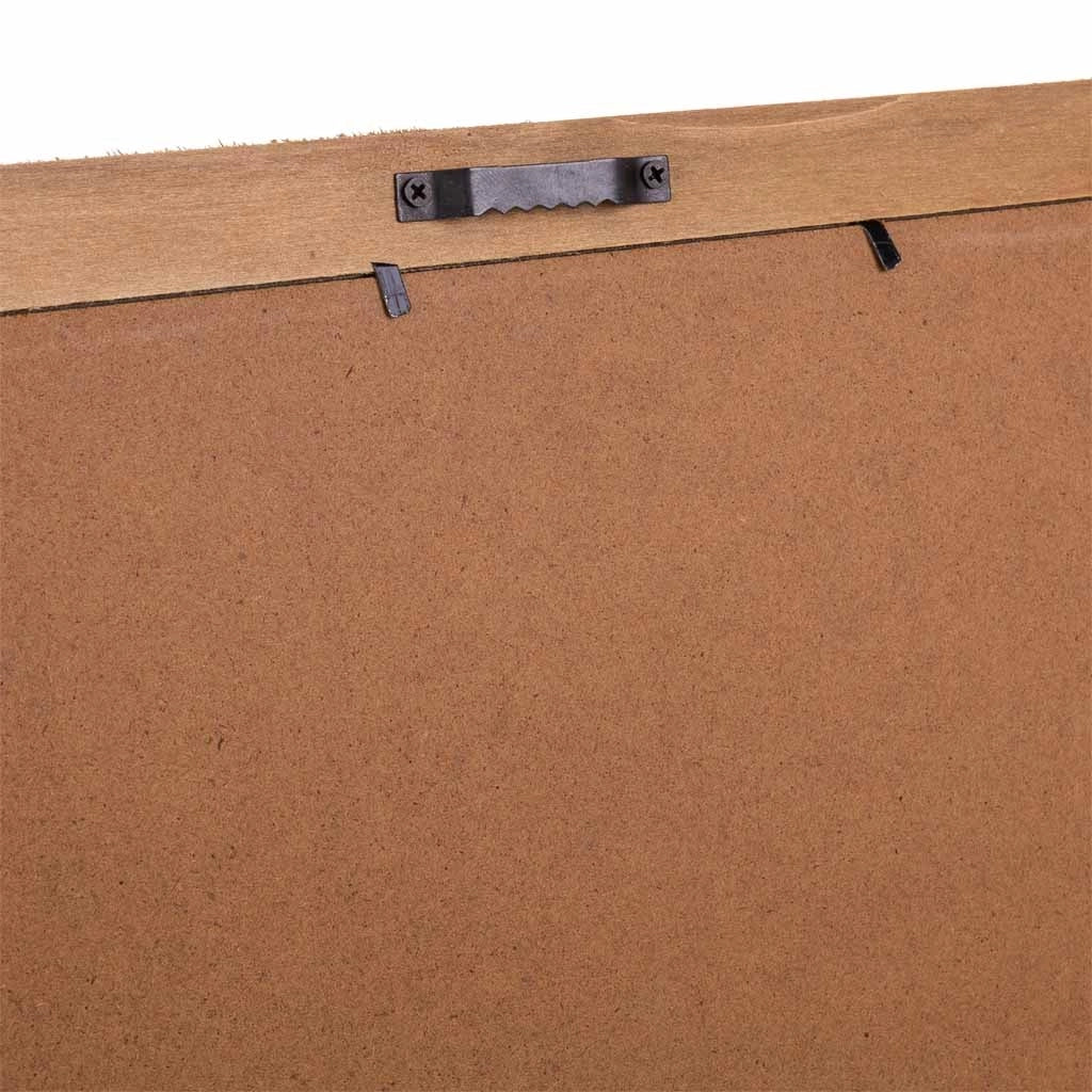 Cornice in legno e tessuto stampato