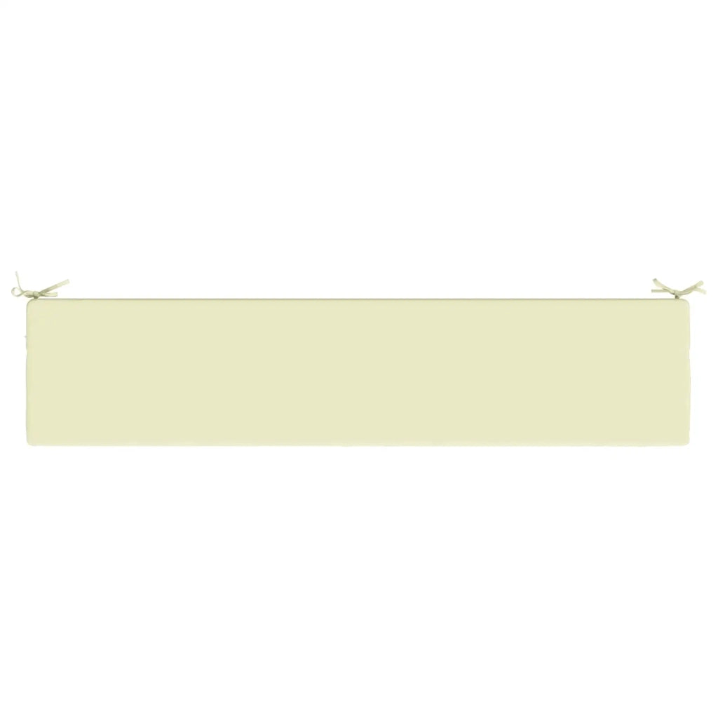 Cuscini per Panchina a 2 Pezzi SOEST 2 pz 100% Poliestere Crema 949173