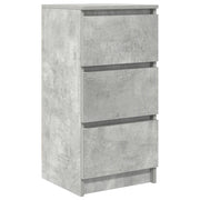 Credenza | Madia | Buffet da pranzo | Armadio da pranzo Grigio Cemento 37,5x35x76 cm in Legno Multistrato