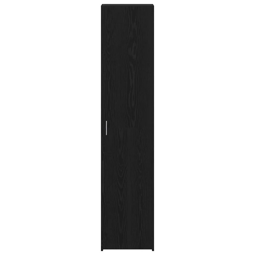 Credenza Rovere Nero 40 x 42,5 x 185 cm 3365581