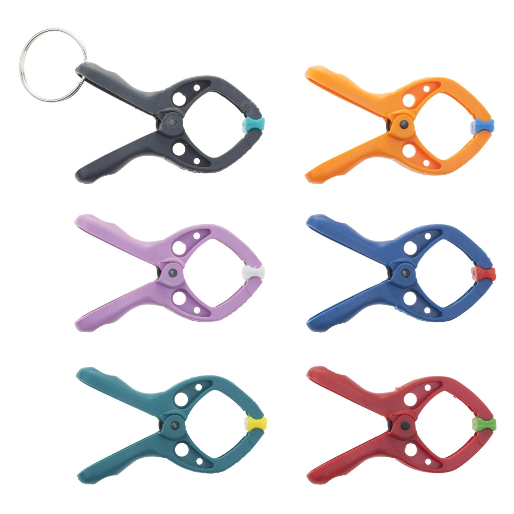 Microfix S 6 Pezzi Morsetti A Molla Piccoli - Wolfcraft