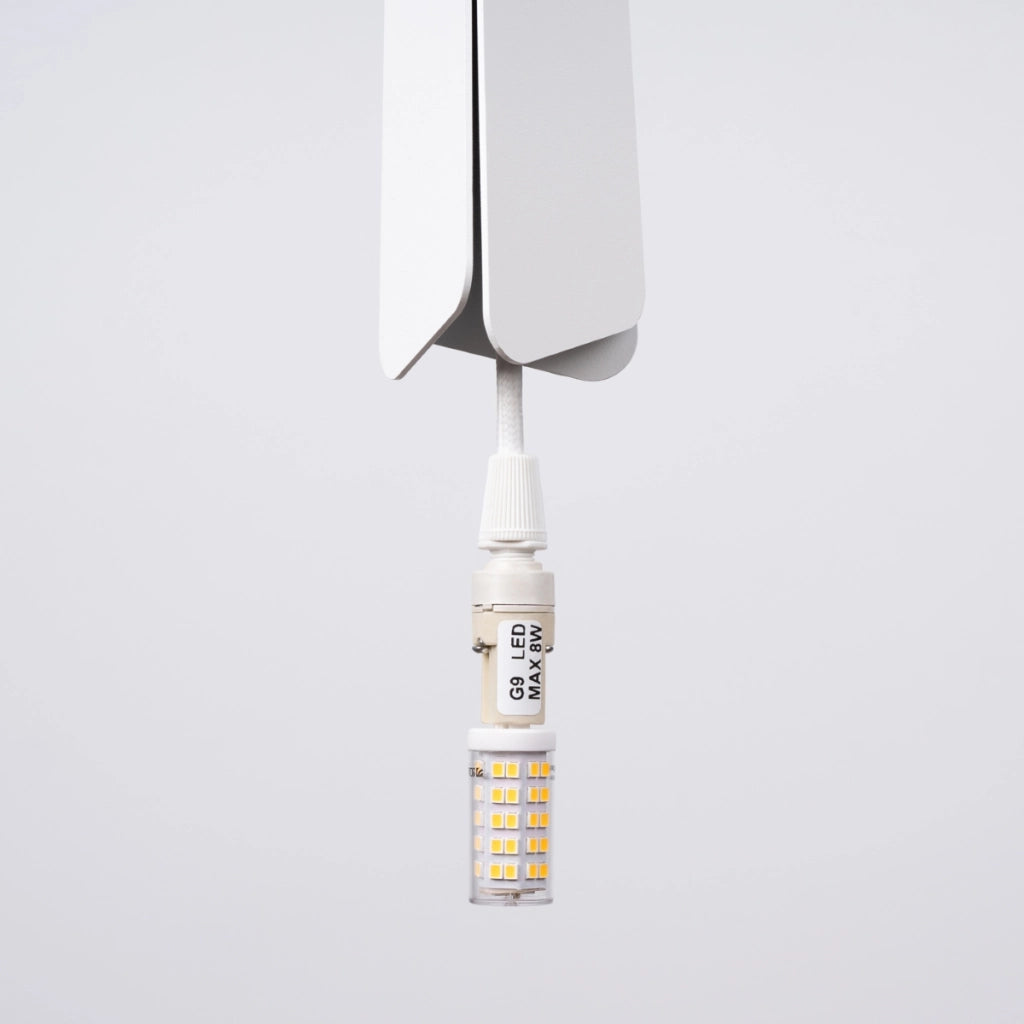 Lampada a sospensione PRYSM 3P bianco