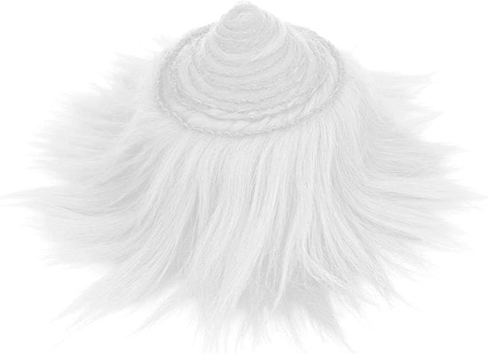 Decorazione di Natale Miniaturo con Barba di Gnomone in Pelle Finta Foderata 5 x 200 cm