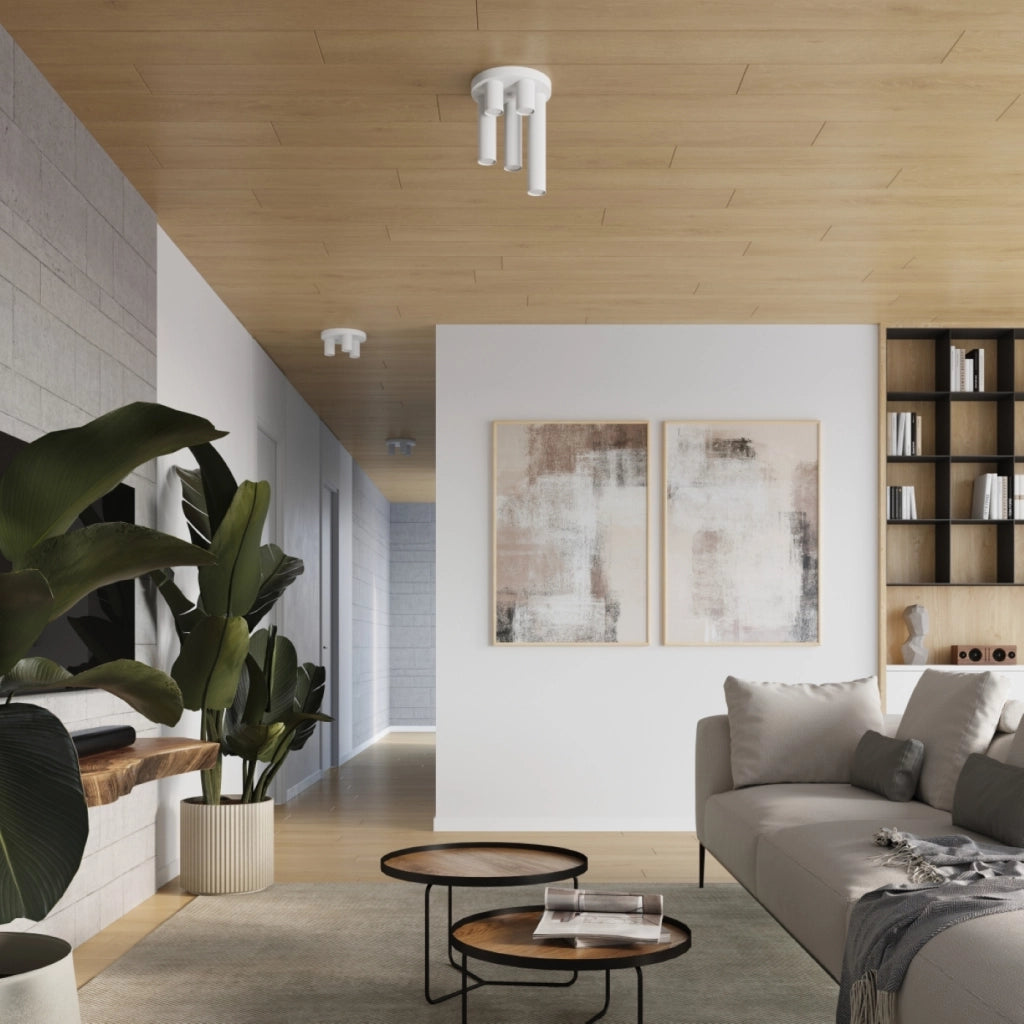 Lampada da soffitto LAGOS 3P bianco