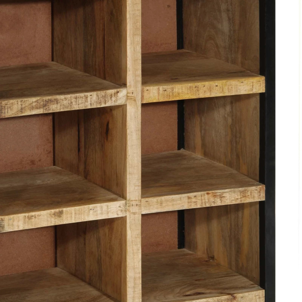 Mobile per scarpe con lo scaffale Marrone 50 x 30 x 110 cm 374092