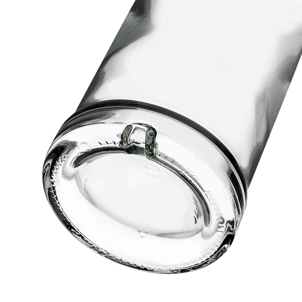 Bottiglie in vetro KADAX Tadek da 500 ml (0,5 l) per vino e liquori, confezione da 50 pezzi con tappo di sughero.