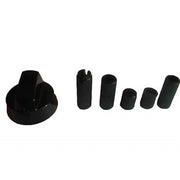 MANOPOLA POMELLO CUCINA PIANO COTTURA NERA UNIVERSALE - UNIVERSALE