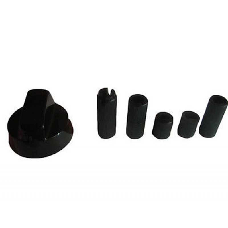 MANOPOLA POMELLO CUCINA PIANO COTTURA NERA UNIVERSALE - UNIVERSALE
